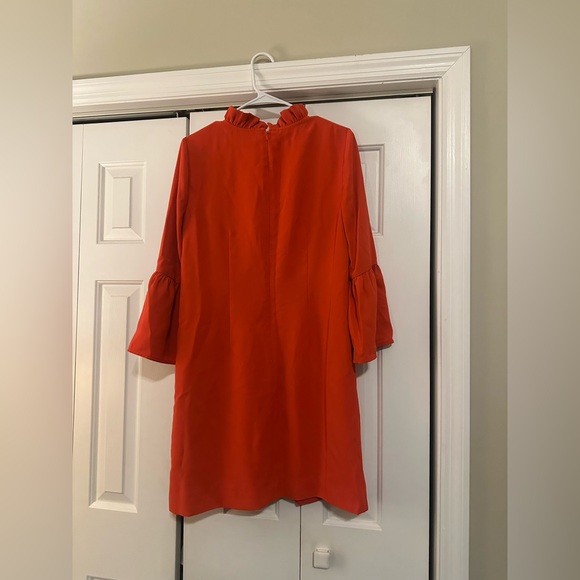 J. Crew Ruffle Neck Shift Dress - Picture 3 of 5